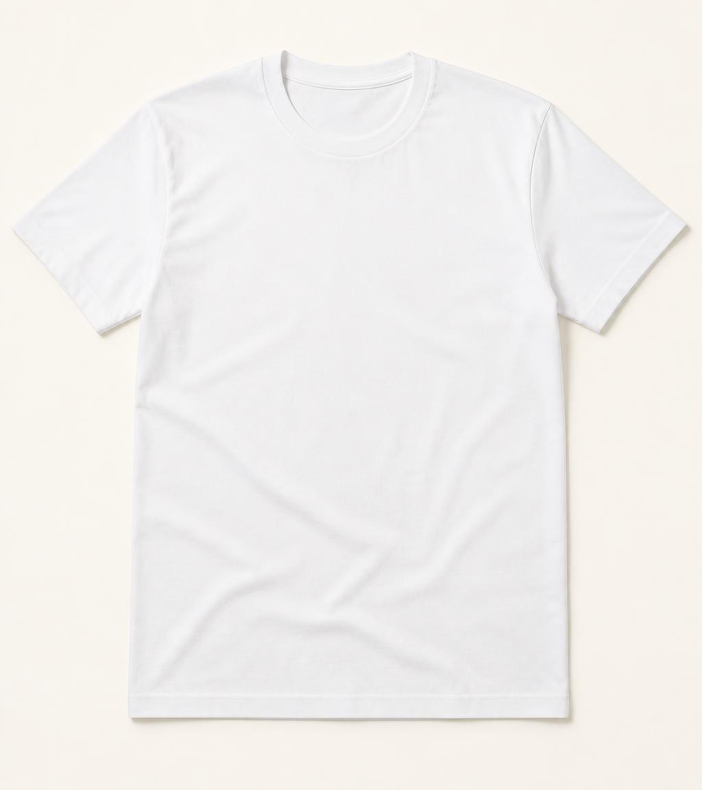white pocket t-shirt